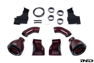 Eventuri BMW F10 M5 Colored Kevlar Intake System — view 1 — YPG Motorsport