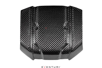 Eventuri Toyota GR86 Black Carbon Engine Cover — view 1 — YPG Motorsport