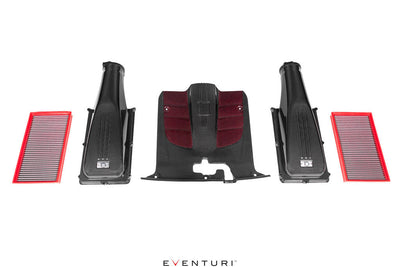 Eventuri Ferrari F12 Berlinetta Carbon Intake System — view 1 — YPG Motorsport