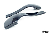 Eventuri BMW M3 M4 Carbon Seat Back Cover Installed