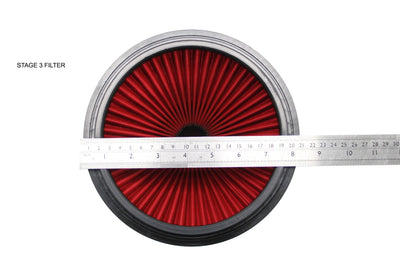 Eventuri Carbon Intake System Replacement Filter Type D — view 1 — YPG Motorsport