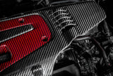 Eventuri FK8/FL5 Civic Type-R Carbon Kevlar Engine Cover — view 6 — YPG Motorsport