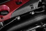 Eventuri FK8/FL5 Civic Type-R Carbon Kevlar Engine Cover — view 4 — YPG Motorsport