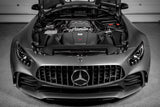 Eventuri Mercedes C190 R190 AMG GT 2DR GT/GTS/GTR Black Carbon Intake + Engine Cover Matte — view 9 — YPG Motorsport