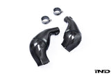 Eventuri Lamborghini Huracan V10 Black Carbon Intake System — view 7 — YPG Motorsport