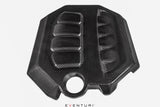 Eventuri VW Golf MK8 GTI/R Black Carbon Engine Cover — view 6 — YPG Motorsport
