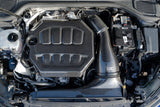 Eventuri VW Golf MK8 GTI/R Black Carbon Engine Cover — view 2 — YPG Motorsport