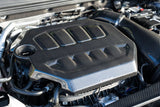 Eventuri VW Golf MK8 GTI/R Black Carbon Engine Cover — view 4 — YPG Motorsport