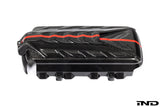 Eventuri C8 Corvette Engine Cover Angle