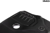 Eventuri BMW B48 Carbon Engine Cover Angle View