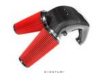 Eventuri Porsche Cayenne 3.0 Turbo V6 Black Carbon Intake System — view 3 — YPG Motorsport