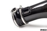 Eventuri Lamborghini Huracan EVO/STO Black Carbon Intake System — view 5 — YPG Motorsport
