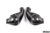 Eventuri Lamborghini Huracan EVO/STO Black Carbon Intake System — view 3 — YPG Motorsport