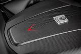 Eventuri Mercedes C190 R190 AMG GT 2DR GT/GTS/GTR Black Carbon Intake + Engine Cover Matte — view 4 — YPG Motorsport