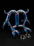 Lamborghini Revuelto Titanium Straight Pipe Exhaust — 6.5L V12 L545 | 10 Finish Colors | YPG Motorsport