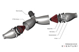 Eventuri Porsche 991.1/991.2 GT3 RS Black Carbon Intake System — view 10 — YPG Motorsport