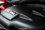 Eventuri E9X M3 Matte Plenum Weave Detail