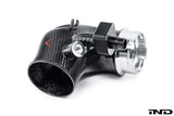 Eventuri BMW G90/G99 M5 (S68) Carbon Turbo Inlet Set — view 3 — YPG Motorsport