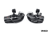 Eventuri BMW G90/G99 M5 (S68) Carbon Turbo Inlet Set — view 1 — YPG Motorsport