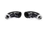 Eventuri F9X X5M X6M Carbon Turbo Inlet Set - Carbon Weave Detail