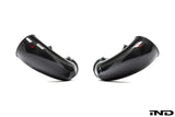 Eventuri BMW F9X X5M/X6M Pre-LCI Carbon Turbo Inlet Set — view 3 — YPG Motorsport