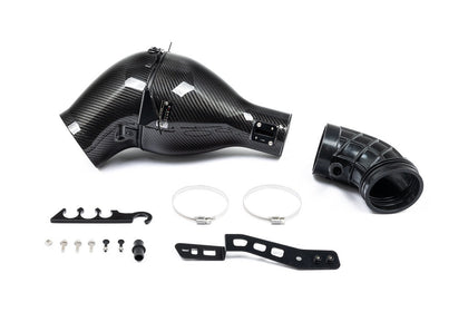 Eventuri Lotus Emira V6 Black Carbon Intake System — view 1 — YPG Motorsport