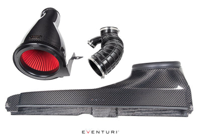 Eventuri VW MK8 Golf R/Clubsport Black Carbon Intake System — view 1 — YPG Motorsport