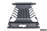 Eventuri Lamborghini Huracan Black Carbon Engine Cover Set — view 3 — YPG Motorsport