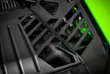 Eventuri Lamborghini Huracan Black Carbon Engine Cover Set — view 7 — YPG Motorsport