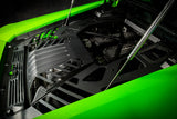 Eventuri Lamborghini Huracan Black Carbon Engine Cover Set — view 5 — YPG Motorsport
