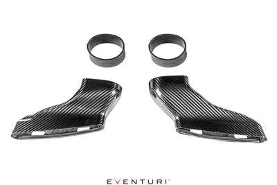 Eventuri Mercedes W205 C63S AMG Carbon V2 Duct Upgrade Kit