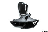 Eventuri Audi 8V RS3 Carbon Headlamp Race Duct Side View