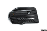 Eventuri A90 Supra Carbon Engine Cover - Close Up