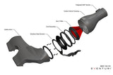 Eventuri F60 Mini Countryman JCW 306HP Carbon Intake System — view 3 — YPG Motorsport