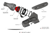 Eventuri Mini F56 JCW GP3/F54 JCW Clubman 306HP Black Carbon Intake System — view 6 — YPG Motorsport