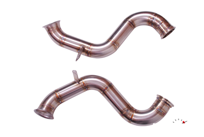 Mercedes-AMG C63 W205 Catless Downpipes M177 4.0T YPG Motorsport