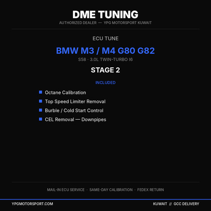 DME Tuning BMW M3/M4 G80 Stage 2