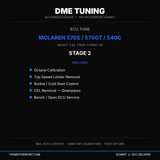 DME Tuning McLaren 570S Stage 2