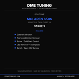 DME Tuning McLaren 650S Stage 3