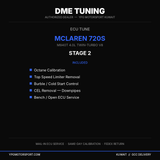 DME Tuning McLaren 720S Stage 2