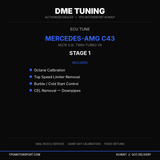 DME Tuning Mercedes-AMG C43 Stage 1