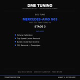DME Tuning Mercedes-AMG G63 M157 Stage 3