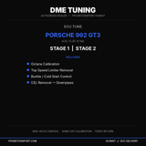 DME Tuning Porsche 992 GT3 ECU Tune - YPG Motorsport Kuwait