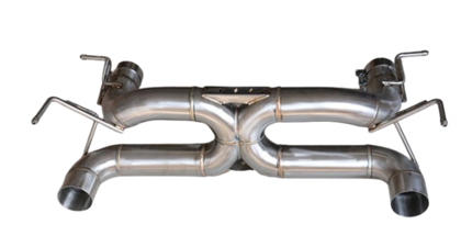 Ferrari 488 GTB / Spider Catback Exhaust (Muffler Delete) 2015-2018