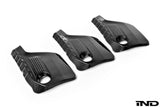 Eventuri BMW F8X M3/M4 S55 Black Carbon Engine Cover — view 3 — YPG Motorsport