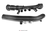 Eventuri A35 CLA35 Carbon Turbo Tube End View