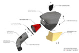 Eventuri A90 Supra B58 Carbon Intake CAD Design
