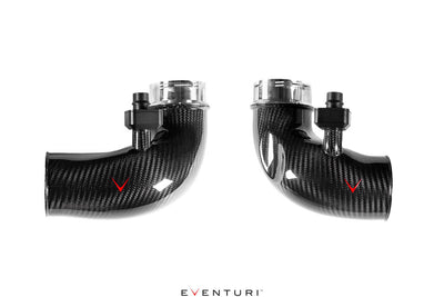 Eventuri BMW F90 M5/F9X M8 Carbon Turbo Inlet Set — view 1 — YPG Motorsport