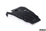 Eventuri BMW X5M X6M Carbon Intake System Angle