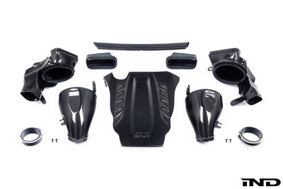Eventuri BMW F9X X5M X6M G09 XM M60i Black Carbon Intake System